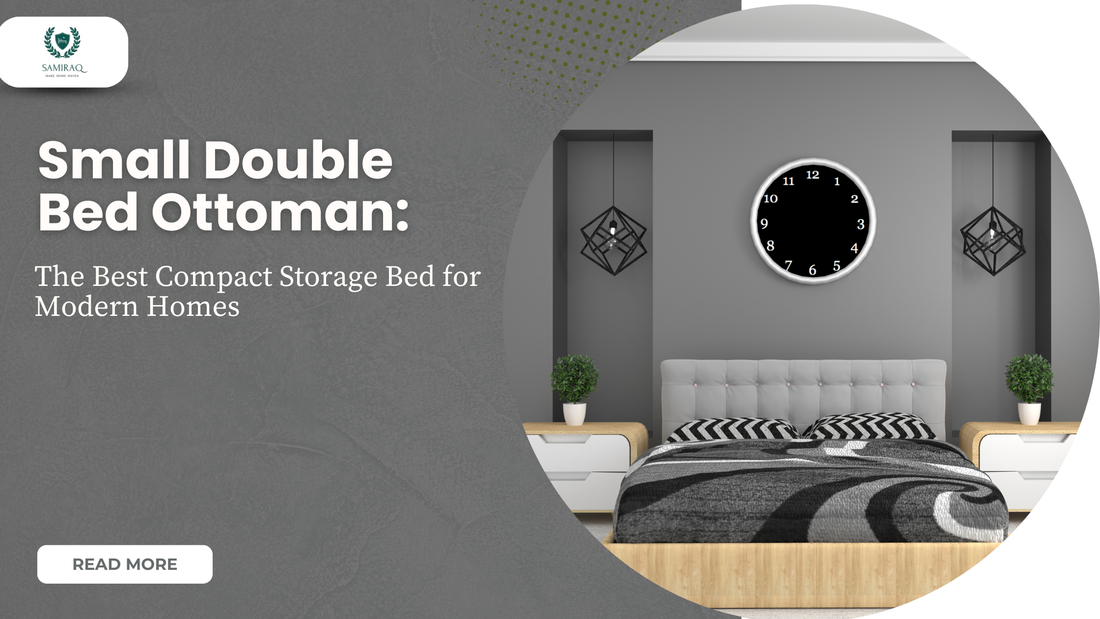 Small Double Bed Ottoman