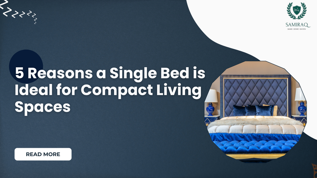 single beds for compact living spaces