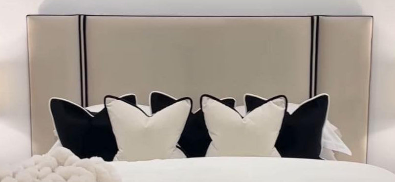 Samiraq Boucle Bliss Bed - Optional Gas Lift Storage, Custom Sizes & Free UK Delivery