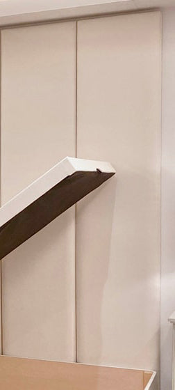 Samiraq Creamy Comfort Panel Bed - Handmade Upholstered Bed in Plush Velvet with 54-Inch Padded Headboard, 18-Inch Footboard, Triple Layer Foam, Optional Gas Lift Storage, Custom Sizes & Free UK Delivery - Perfect for Elegant Bedrooms