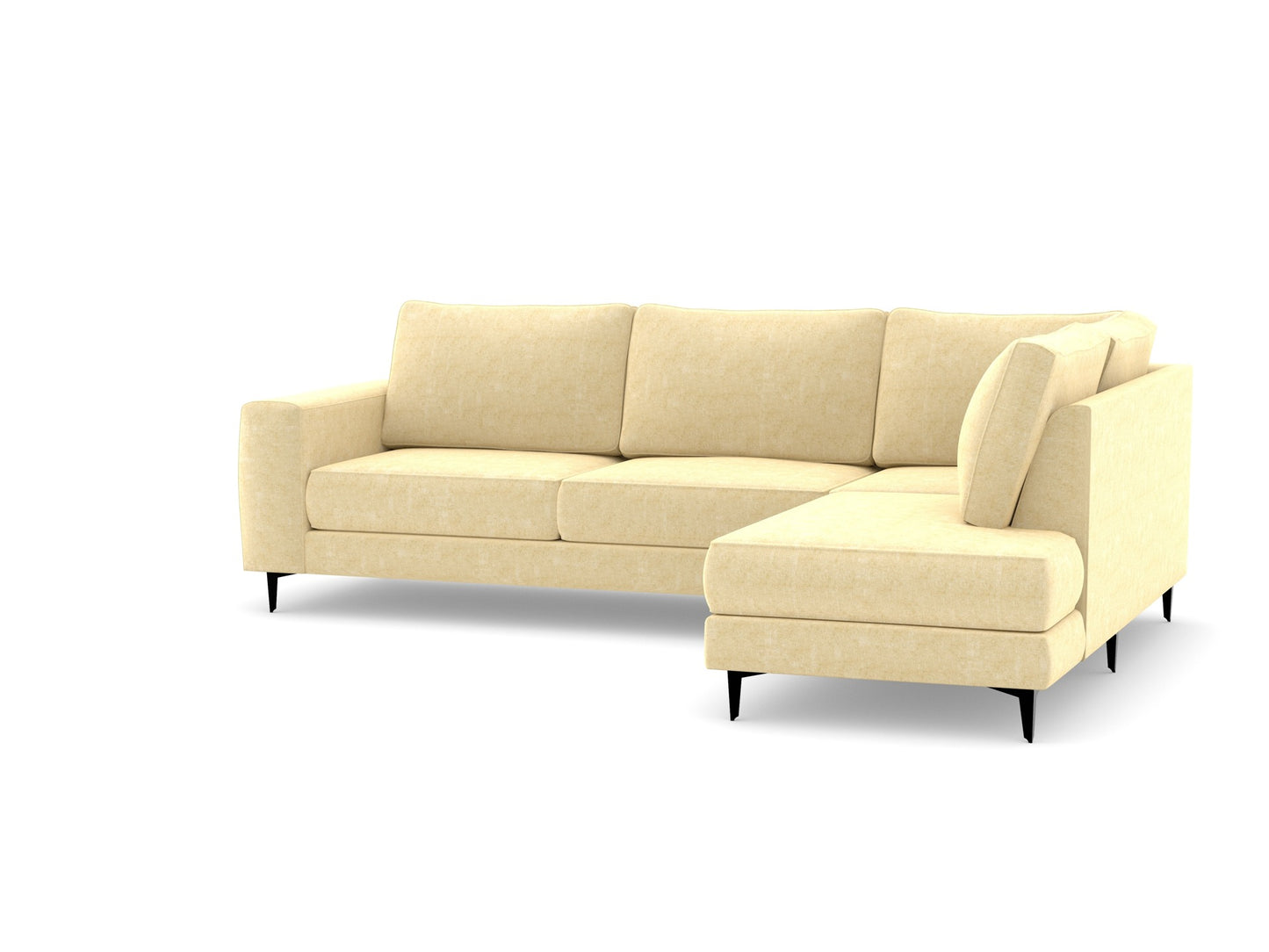 Alex Corner Fabric Sofa