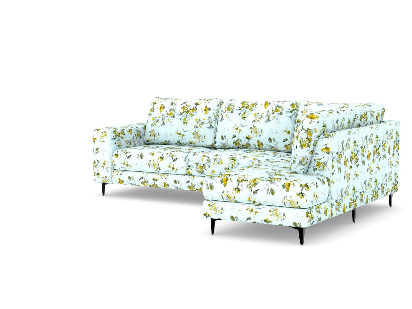 Alex Corner Fabric Sofa