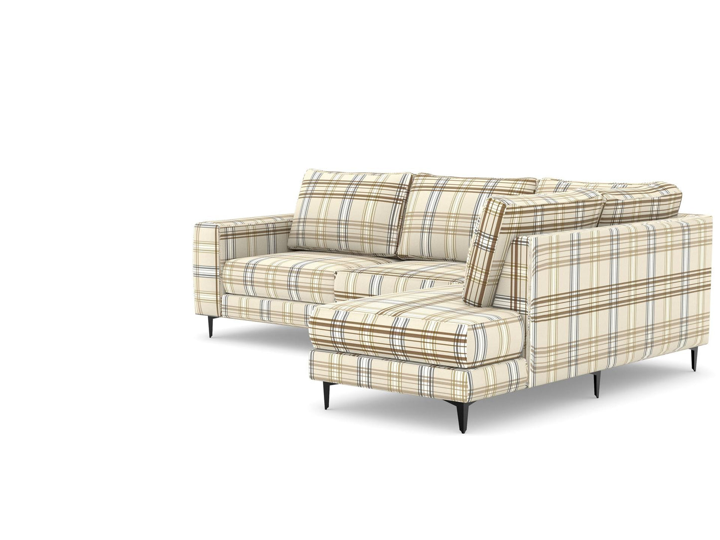 Alex Corner Fabric Sofa