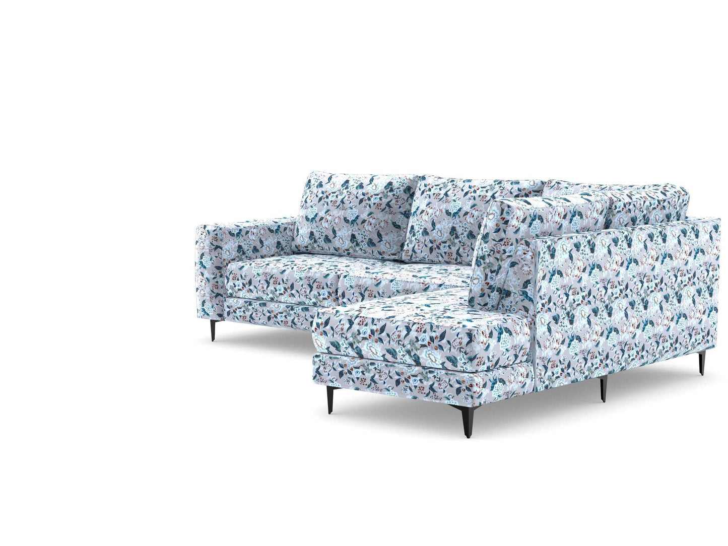 Alex Corner Fabric Sofa
