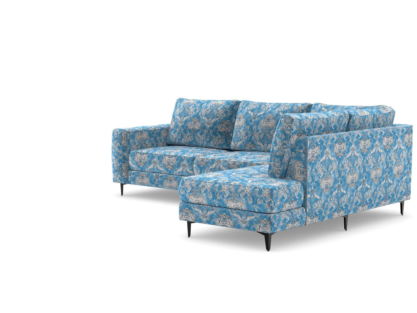 Alex Corner Fabric Sofa