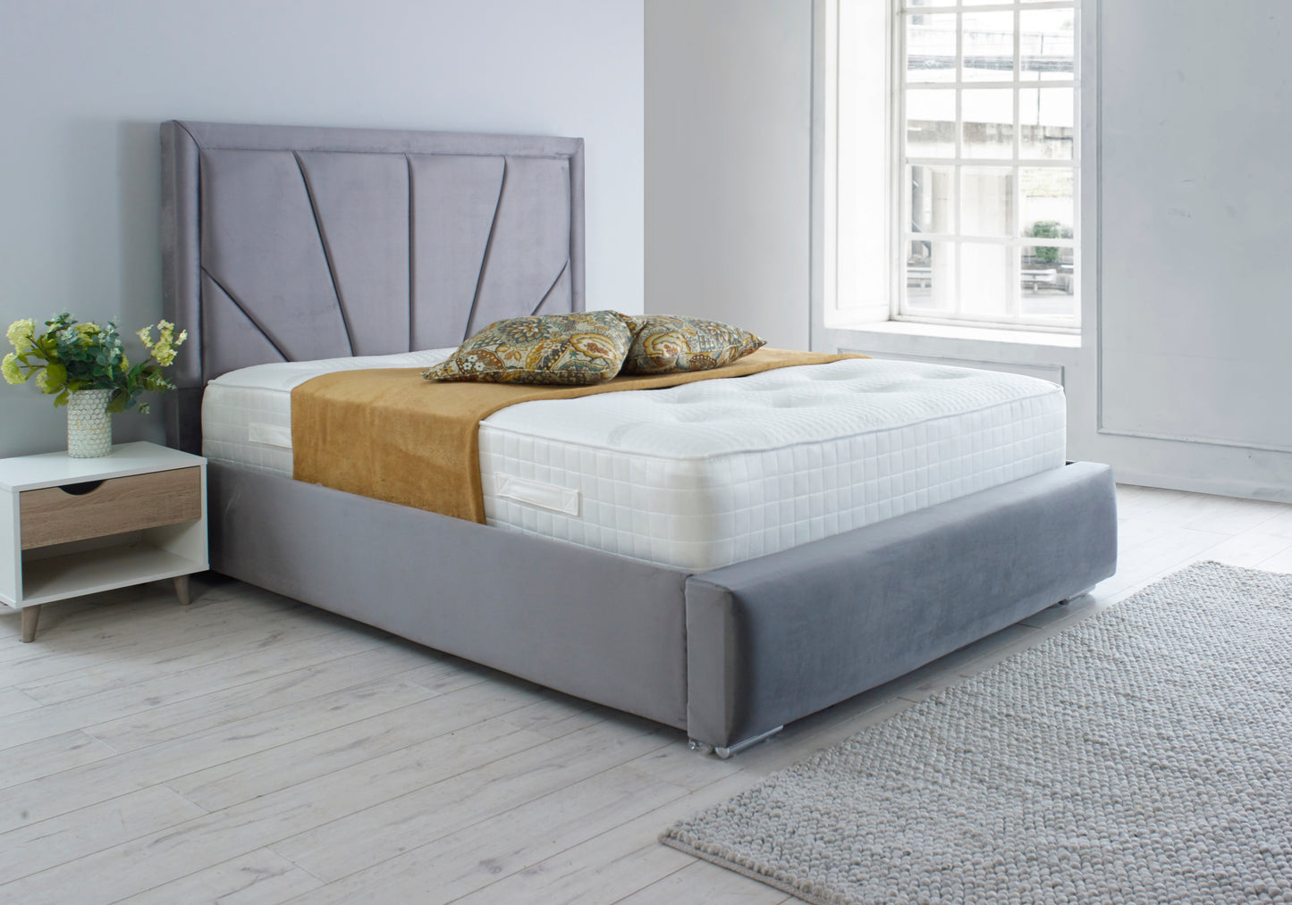 Samiraq Indulgence Upholstered Designer Bed - SAMIRAQ