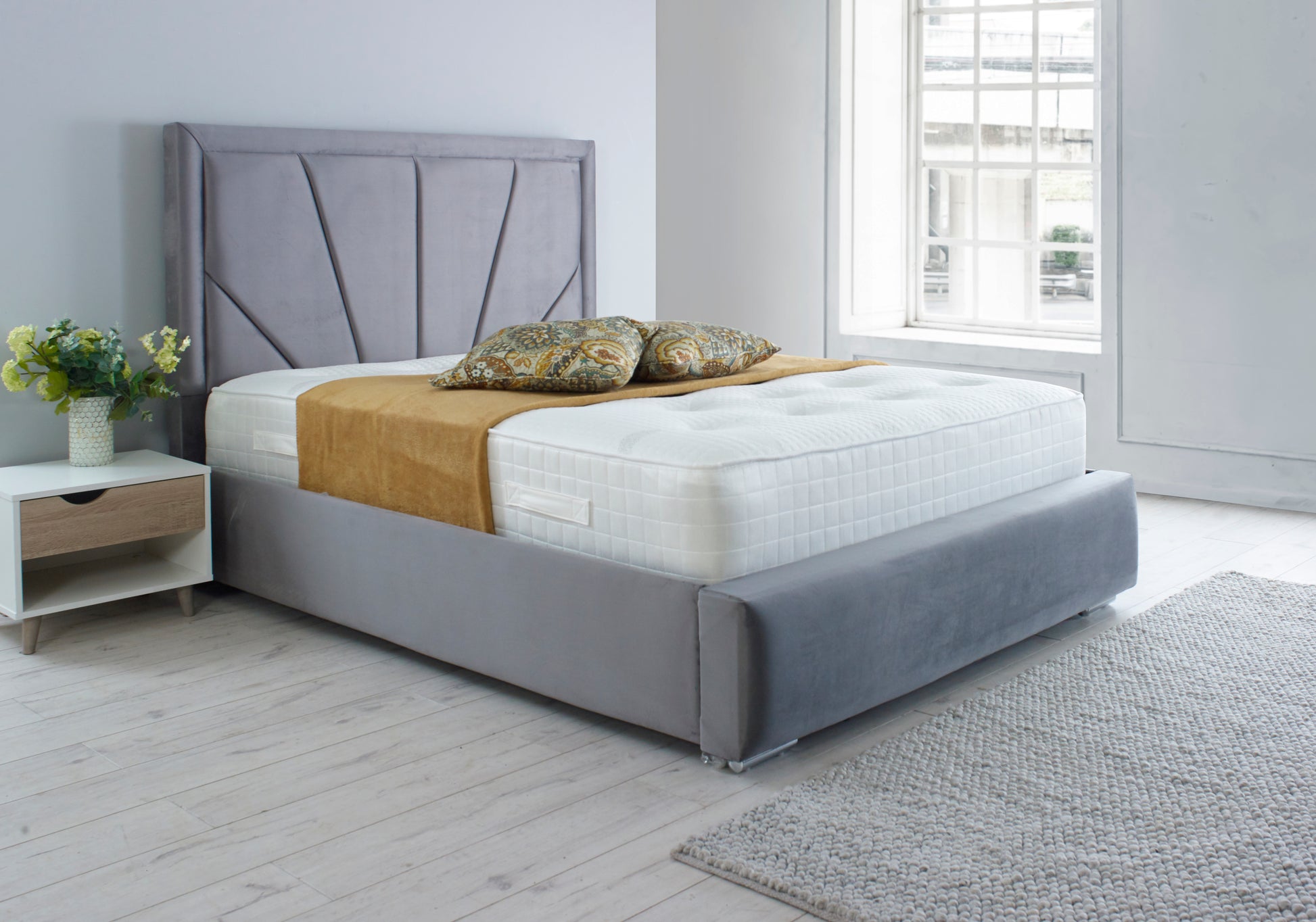 Samiraq Indulgence Upholstered Designer Bed - SAMIRAQ