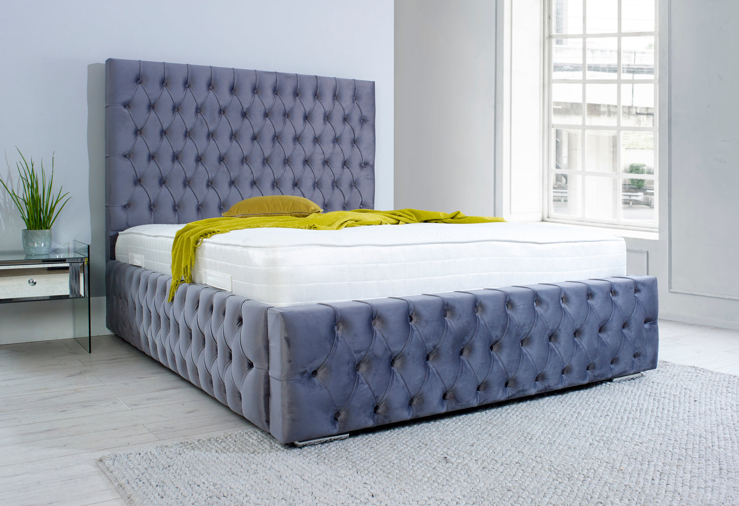 Luxury Samiraq Oxford Ambassador Upholstered Bed - SAMIRAQ
