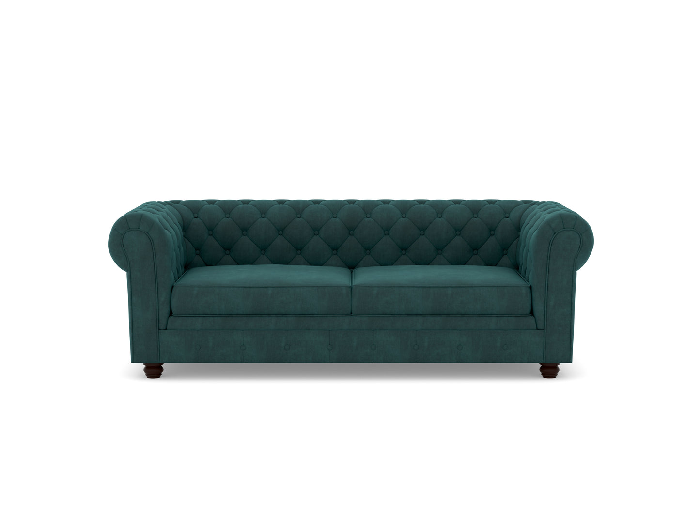 Chesterfield 4 Seater Fabric Sofa
