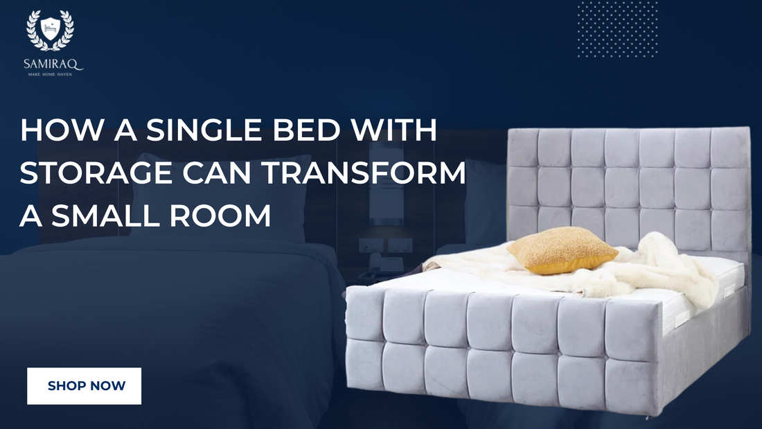 How a Single Bed with Storage Can Transform a Small Room