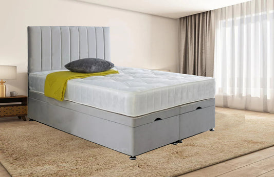 Samiraq Nimbus Nest Ottoman Storage Bed with Classic Panel Design