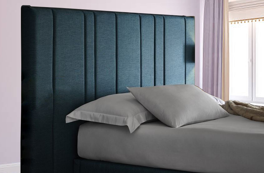 Scandi Sleek Wide Panel Headboard: Practical Elegance - SAMIRAQ