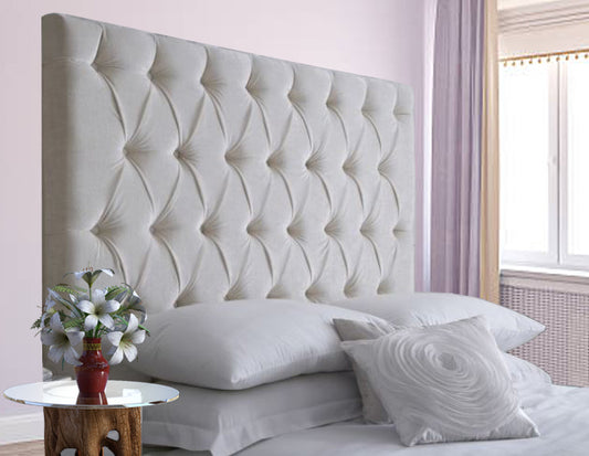 Silken Sophistication Chesterfield Headboard: Timeless Luxury - SAMIRAQ