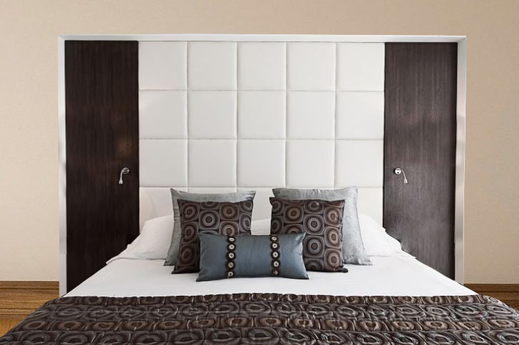 Scandinavian Voyage Headboard: Sleek Contemporary Elegance - SAMIRAQ