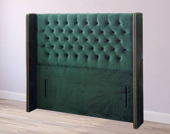 Aurora Charm Chesterfield Headboard: Timeless Elegance and Superior Comfort - SAMIRAQ