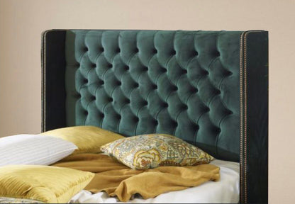 Aurora Charm Chesterfield Headboard: Timeless Elegance and Superior Comfort - SAMIRAQ