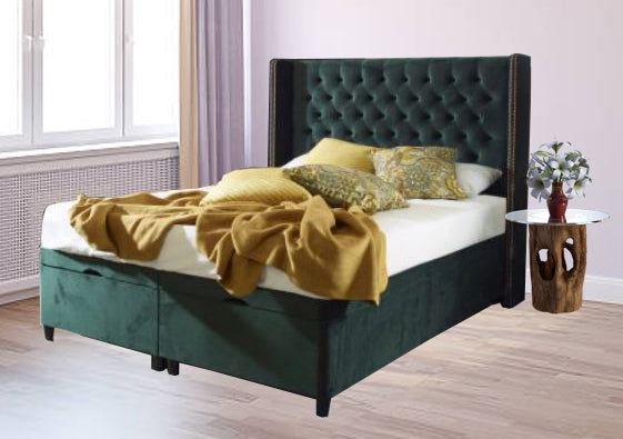 Aurora Charm Chesterfield Headboard: Timeless Elegance and Superior Comfort - SAMIRAQ