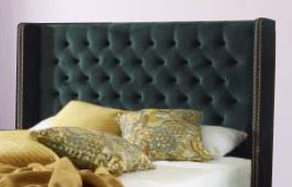 Aurora Charm Chesterfield Headboard: Timeless Elegance and Superior Comfort - SAMIRAQ