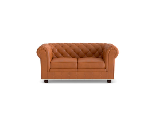 Chesterfield 2 Seater Fabric Sofa