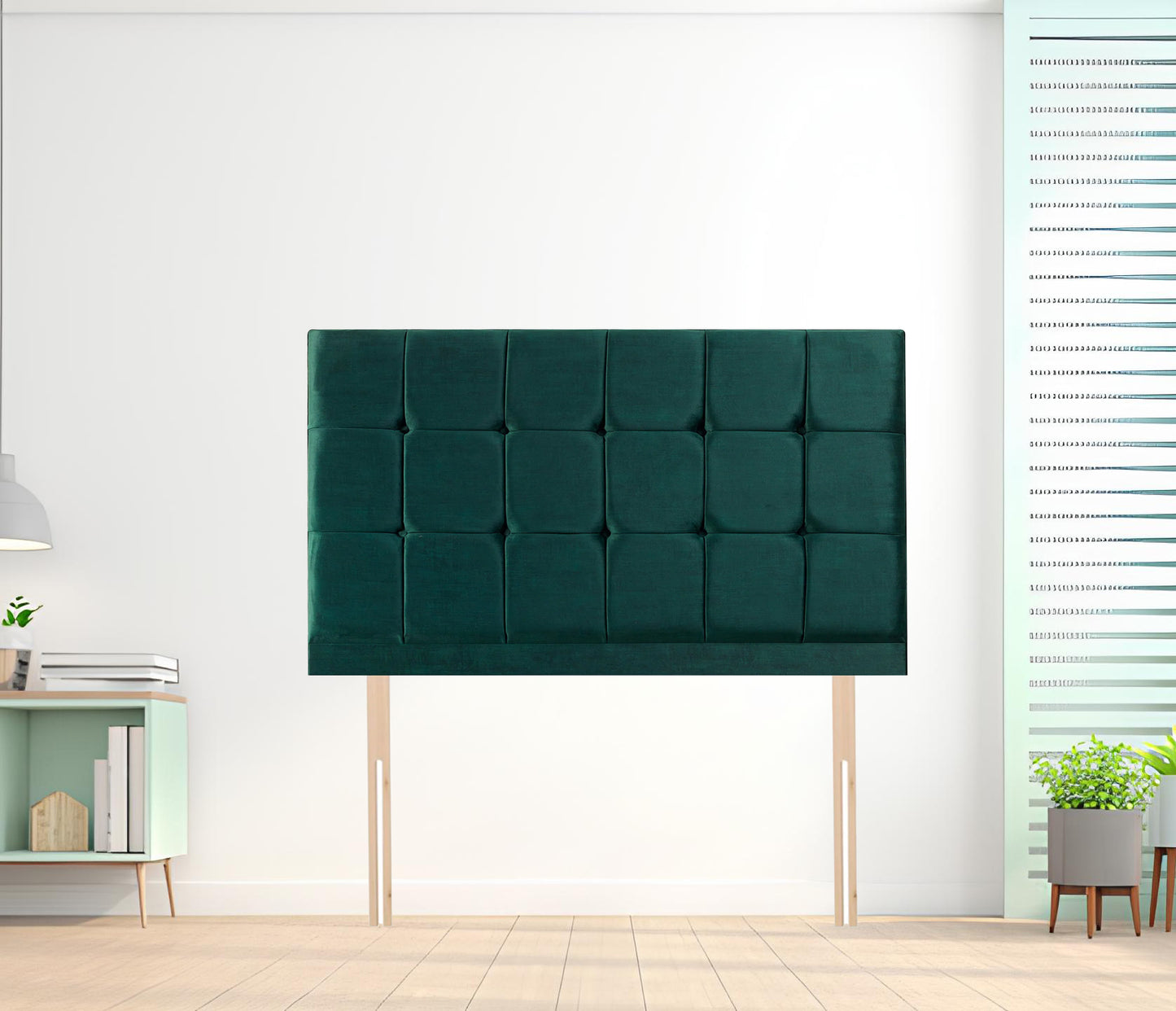 Luxurious Lullabies Designer Headboard: Modern Elegance for a Sophisticated Bedroom - SAMIRAQ