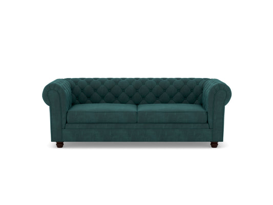 Chesterfield 4 Seater Fabric Sofa