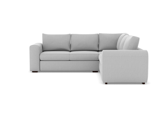 Dune Corner Leather Both Side Arms